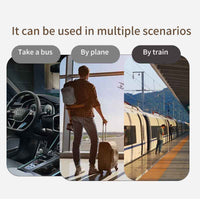 Memory Foam Travel Neck Pillow – Portable Comfort for Airplane & Car