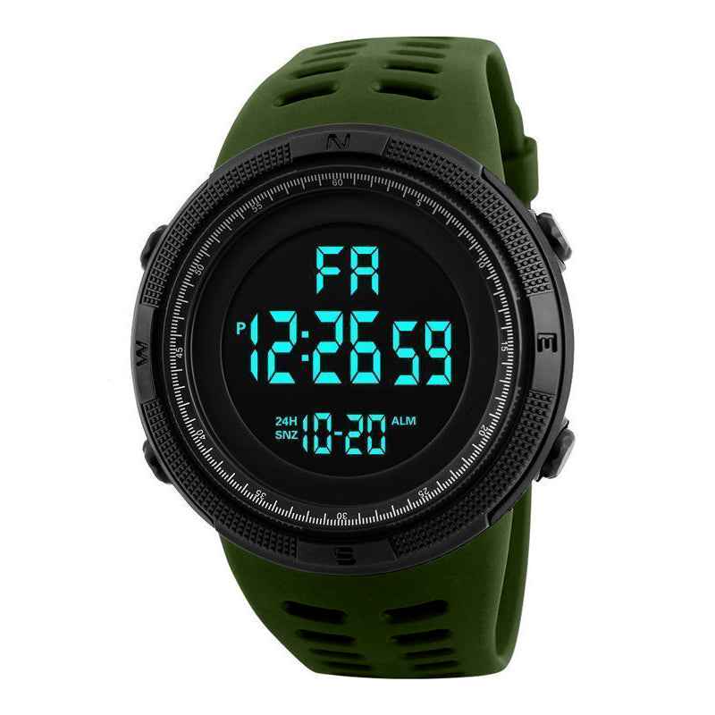 Military Quartz Watch | Men's Digital LED Sports Timepiece - Lifestyle Travel Trading