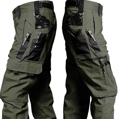 2024 Men's Tactical Waterproof Cargo Pants: Multi-Pocket Combat Trousers,Menwswear,apparel, mens pants, menswear, trousers,Lifestyle Travel Trading,AU,lifestyletraveltrading.com.au