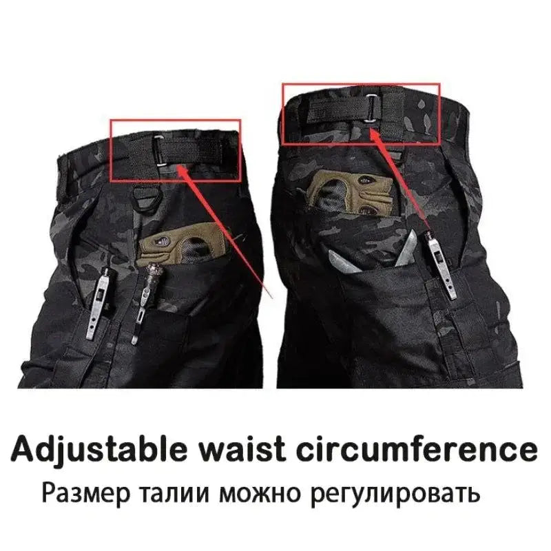 2024 Men's Tactical Waterproof Cargo Pants: Multi-Pocket Combat Trousers,Menwswear,apparel, mens pants, menswear, trousers,Lifestyle Travel Trading,AU,lifestyletraveltrading.com.au