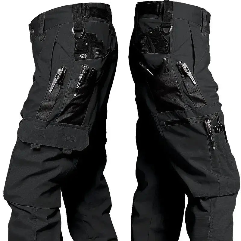 2024 Men's Tactical Waterproof Cargo Pants: Multi-Pocket Combat Trousers,Menwswear,apparel, mens pants, menswear, trousers,Lifestyle Travel Trading,AU,lifestyletraveltrading.com.au