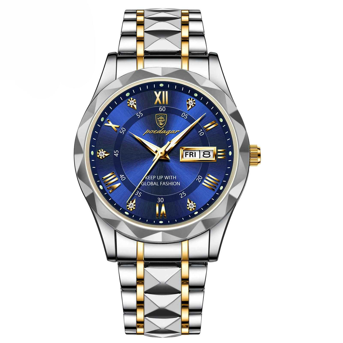 Men’s Luminous Watch – Night‑Read Quartz Wristwatch - Lifestyle Travel Trading