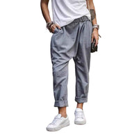 Women’s Harem Pants with Pockets – Streetwear Casual Trousers