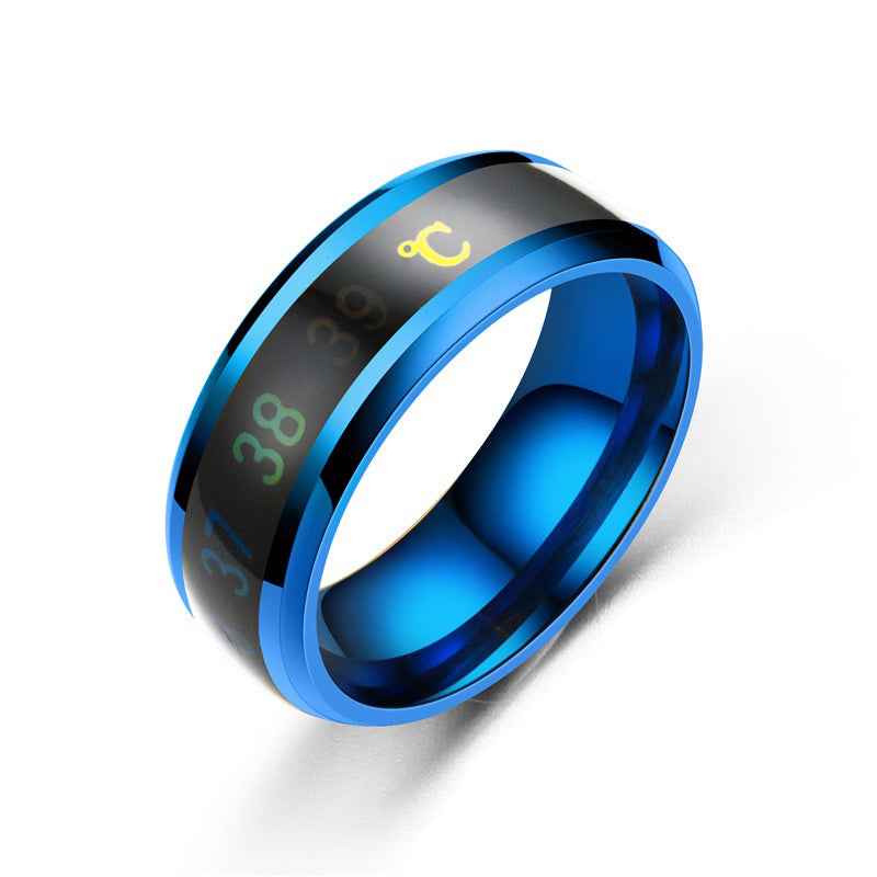 Temperature Ring | Mood/Temperature‑Sensitive Steel Band - Lifestyle Travel Trading