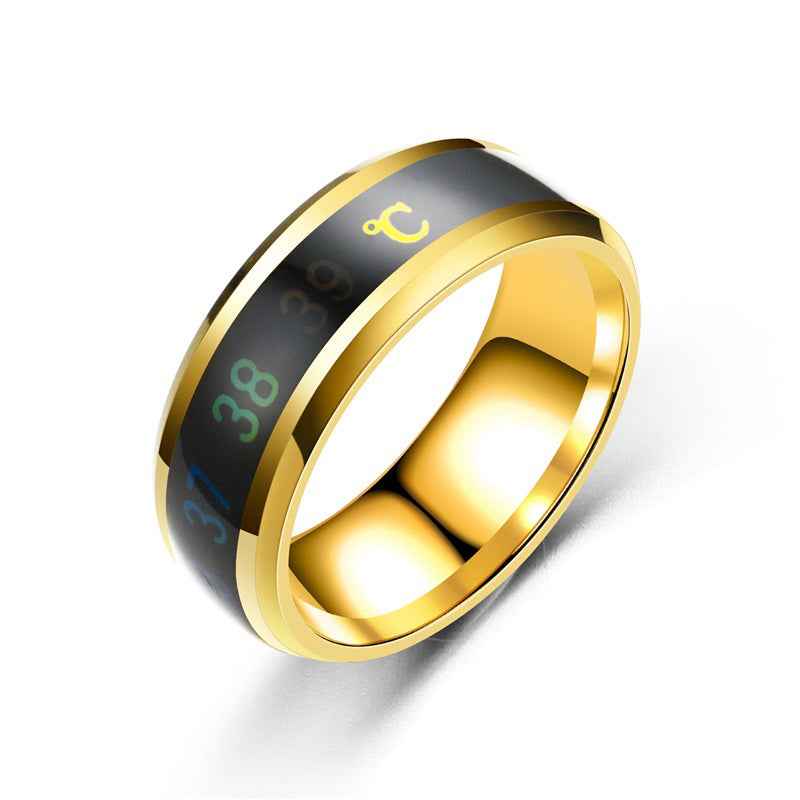 Temperature Ring | Mood/Temperature‑Sensitive Steel Band - Lifestyle Travel Trading