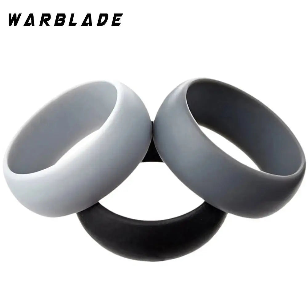 6-12 Size Hypoallergenic Flexible FDA-Approved Silicone Rings for Men and Women - 3-Piece Set of Eco-Friendly Rubber Finger Bands,Jewellery,accessories, Jewellery, rings, unisex,Lifestyle Travel Trading,AU,lifestyletraveltrading.com.au