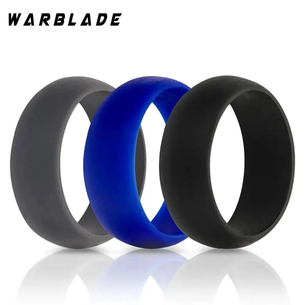 6-12 Size Hypoallergenic Flexible FDA-Approved Silicone Rings for Men and Women - 3-Piece Set of Eco-Friendly Rubber Finger Bands,Jewellery,accessories, Jewellery, rings, unisex,Lifestyle Travel Trading,AU,lifestyletraveltrading.com.au