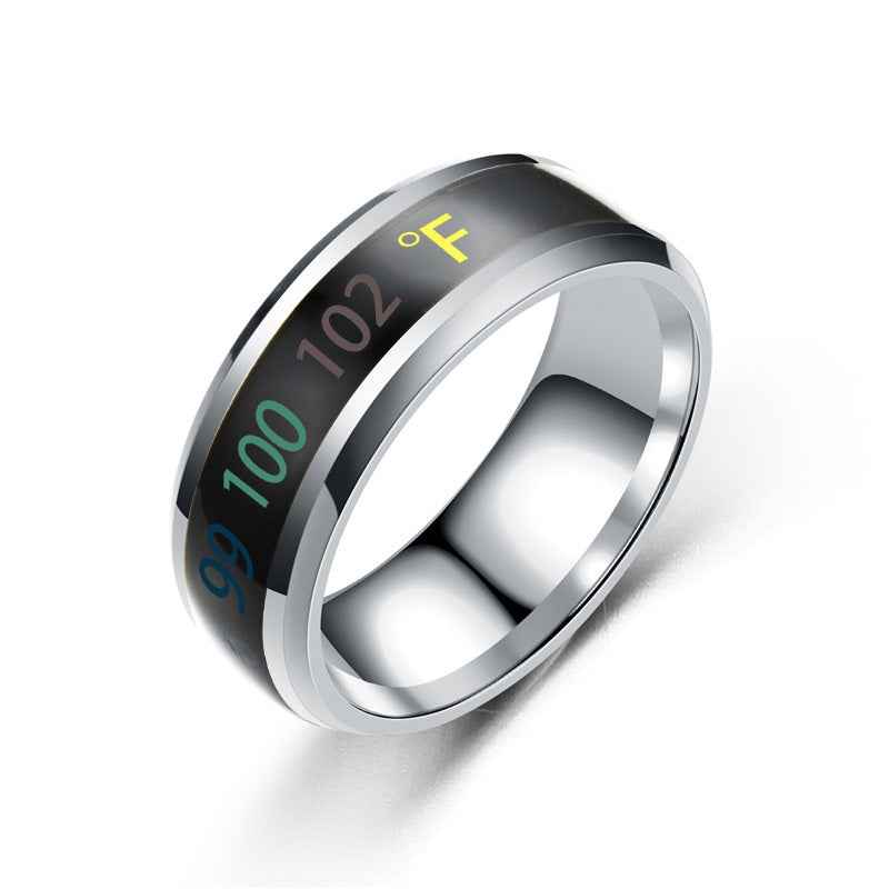 Temperature Ring | Mood/Temperature‑Sensitive Steel Band - Lifestyle Travel Trading