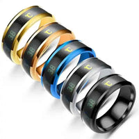 Temperature Ring | Mood/Temperature‑Sensitive Steel Band - Lifestyle Travel Trading