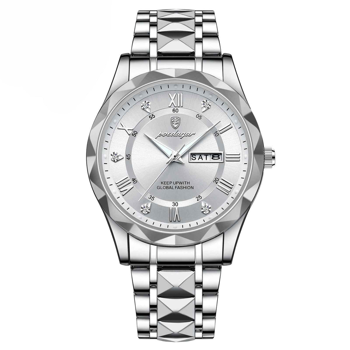 Men’s Luminous Watch – Night‑Read Quartz Wristwatch - Lifestyle Travel Trading