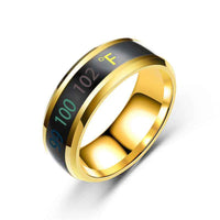 Temperature Ring | Mood/Temperature‑Sensitive Steel Band - Lifestyle Travel Trading