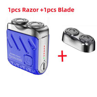 Portable Electric Shaver for Men – Mini Waterproof Travel Shaver