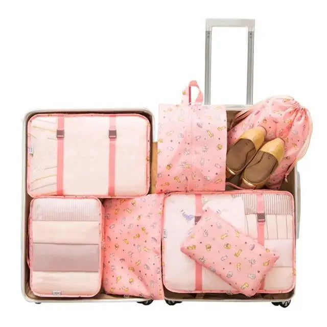 7PCS Luggage Packing Travel Organizer,Package Organisers,luggage accessories, package organisers, storage packs, travel accessories, travel organiser,Lifestyle Travel Trading,AU,lifestyletraveltrading.com.au