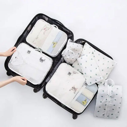 7PCS Luggage Packing Travel Organizer,Package Organisers,luggage accessories, package organisers, storage packs, travel accessories, travel organiser,Lifestyle Travel Trading,AU,lifestyletraveltrading.com.au