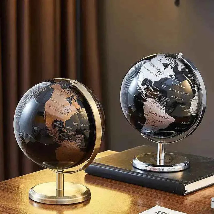 World Globes | Retro Modern Desk Globe for Ultimate Décor