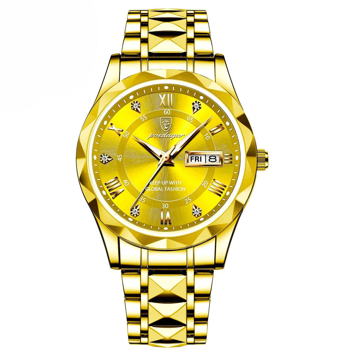 Men’s Luminous Watch – Night‑Read Quartz Wristwatch - Lifestyle Travel Trading