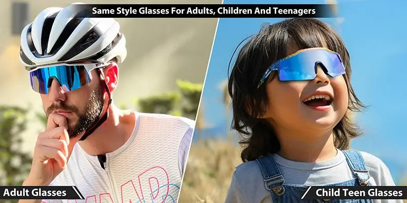 UV400 Cycling Sunglasses - Sport Eyewear for Men