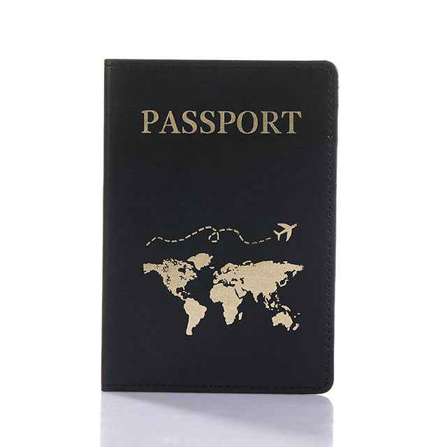 PU Leather Passport Holder | Travel Document Wallet Cover Type B