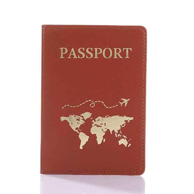 PU Leather Passport Holder | Travel Document Wallet Cover Type B - Lifestyle Travel Trading