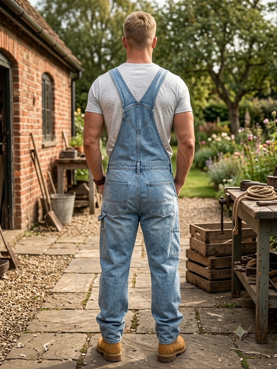 Men’s Straight‑Leg Jeans – Comfortable Lifestyle Denim Trousers