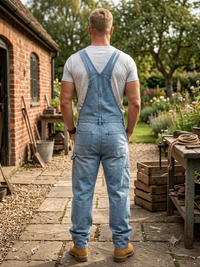 Men’s Straight‑Leg Jeans – Comfortable Lifestyle Denim Trousers