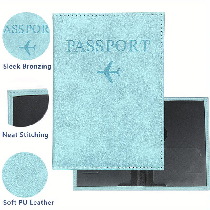 PU Leather Passport Holder for Stylish Travel Organization  Type C