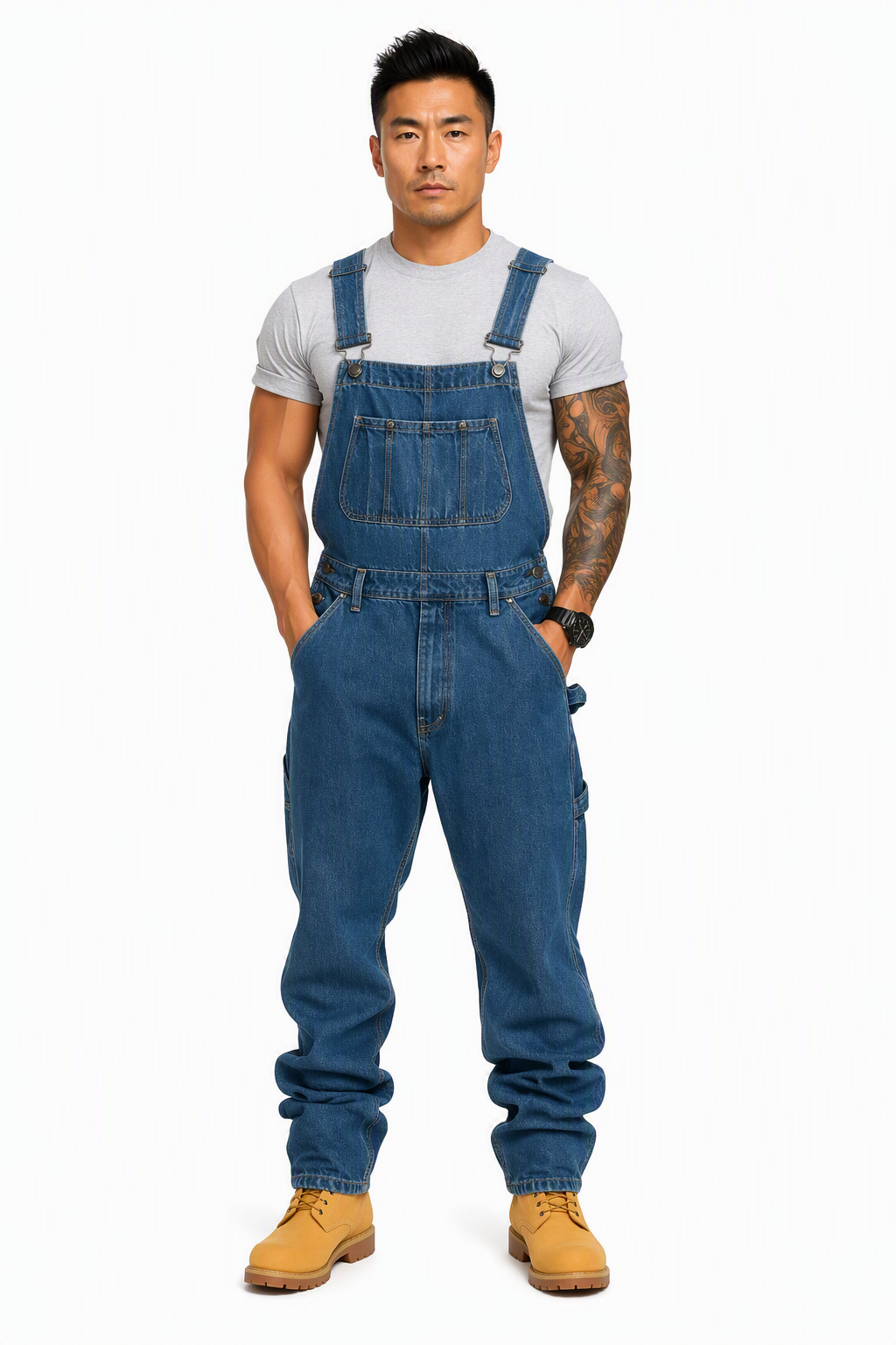 Men’s Straight‑Leg Jeans – Comfortable Lifestyle Denim Trousers