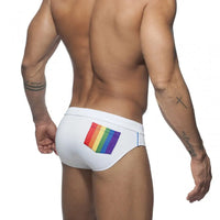 Men’s Rainbow Supportive Swim Briefs