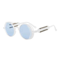 Gothic Steampunk Sunglasses – Retro Circular Frame