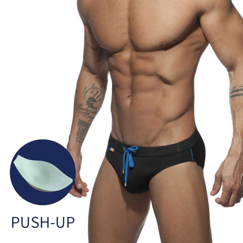Men’s Rainbow Supportive Swim Briefs