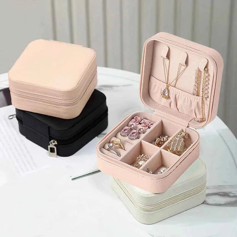 Portable Jewellery Box Organiser – Travel Storage Case