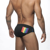 Men’s Rainbow Supportive Swim Briefs