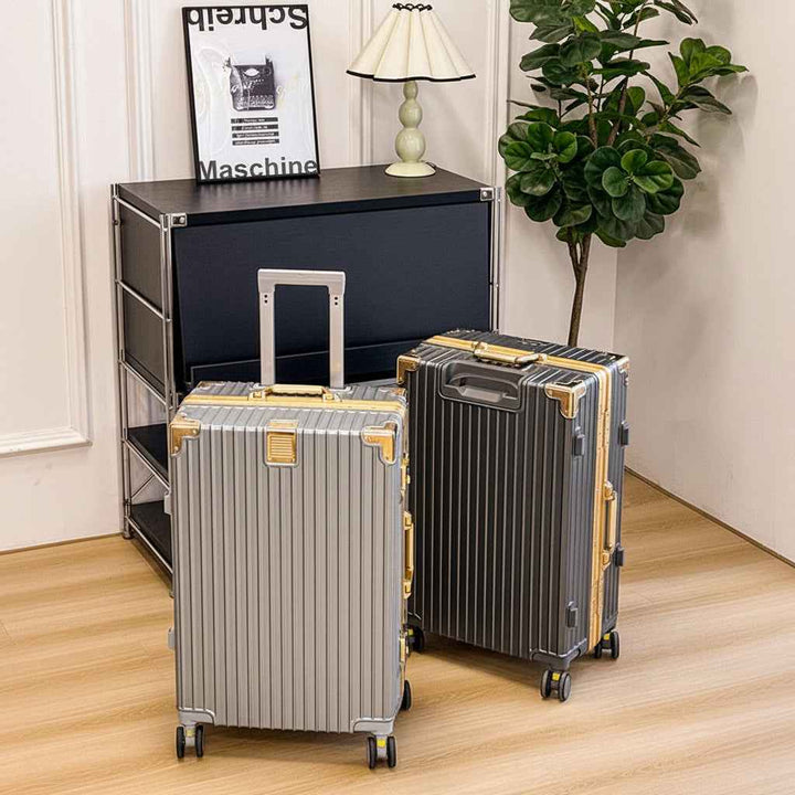 Aluminium Frame Suitcase – Large‑Capacity Hard‑Shell Luggage