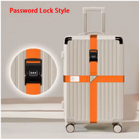 Colourful Anti‑Theft Luggage Straps – Adjustable Travel Security Belts