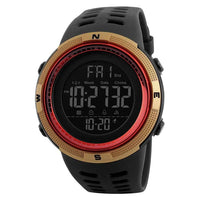 Men’s Military Digital Watch – Quartz LED Sports Multifunction