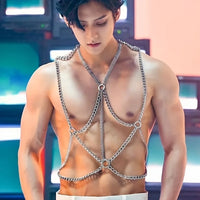 Men’s Punk Hip‑Hop Belt – Fashion Accessory