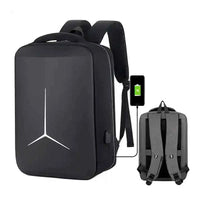 Anti‑Theft Laptop Backpack – Waterproof Hard Shell