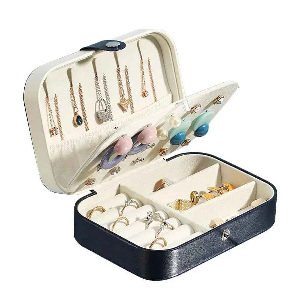 Portable Jewellery Box Organiser – Travel Storage Case