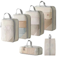 Compression Packing Cubes – Travel Organiser Set (3-5‑Piece)