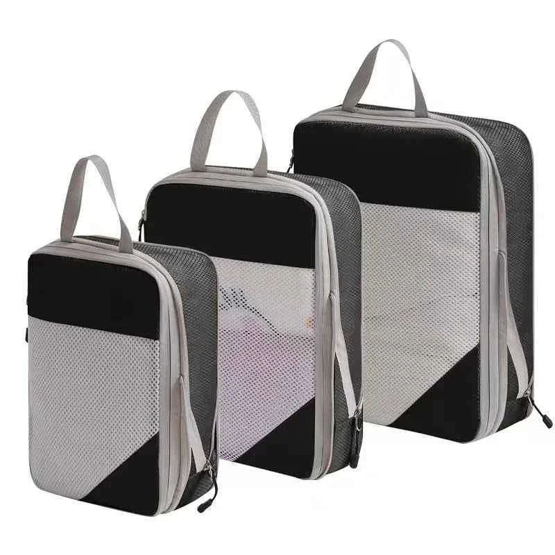 Compression Packing Cubes – Travel Organiser Set (3-5‑Piece)