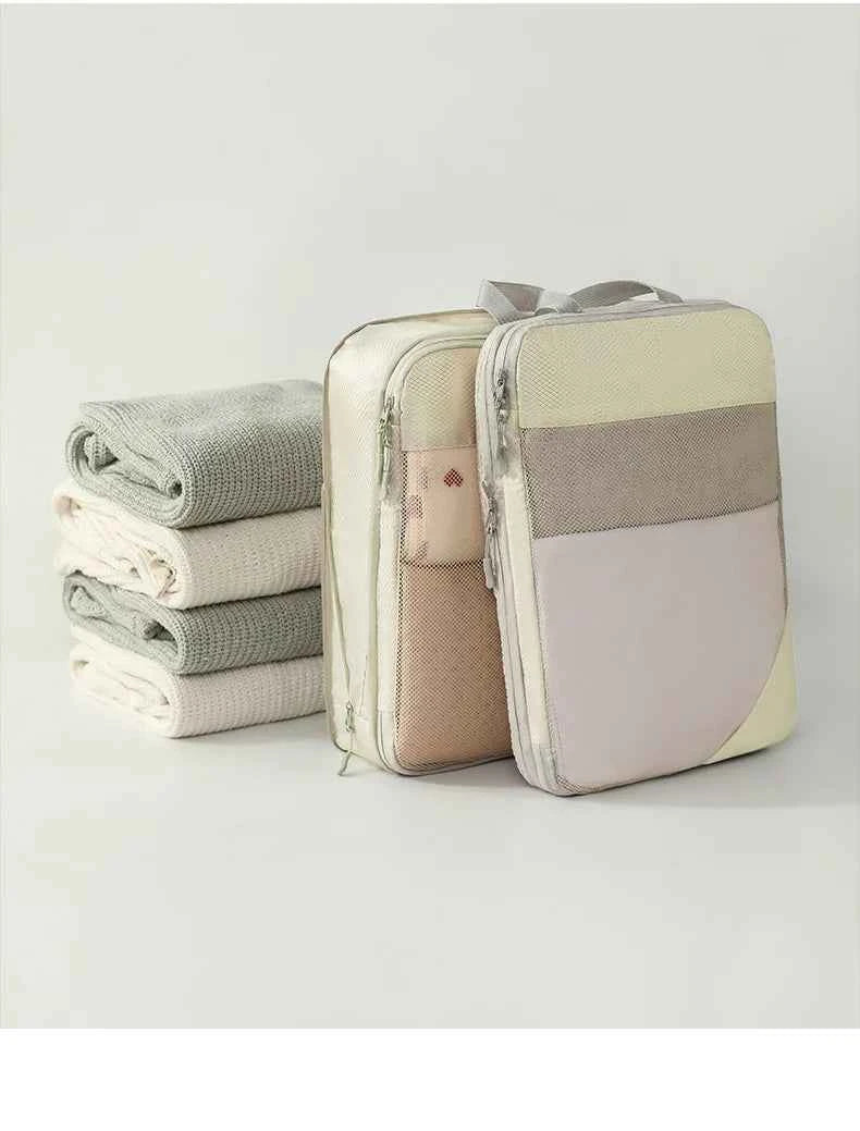 Compression Packing Cubes – Travel Organiser Set (3-5‑Piece)