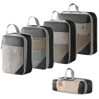 Compression Packing Cubes – Travel Organiser Set (3-5‑Piece)