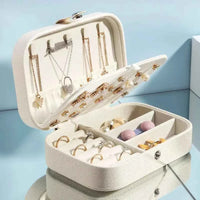 Portable Jewellery Box Organiser – Travel Storage Case