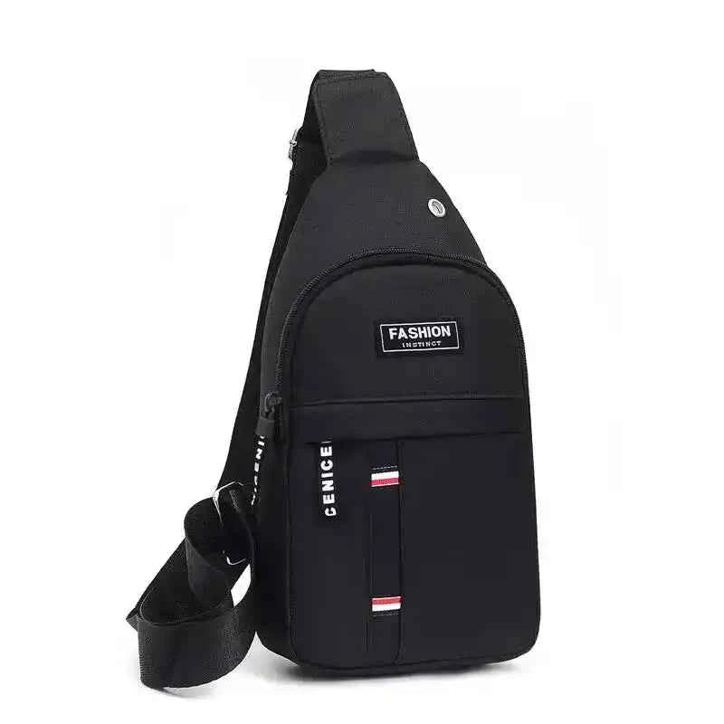 Men’s Waterproof Crossbody Bag – Nylon Outdoor Shoulder Bag