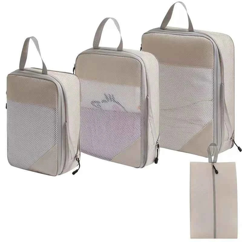 Compression Packing Cubes – Travel Organiser Set (3-5‑Piece)