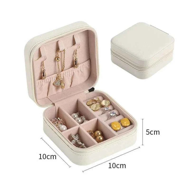 Portable Jewellery Box Organiser – Travel Storage Case