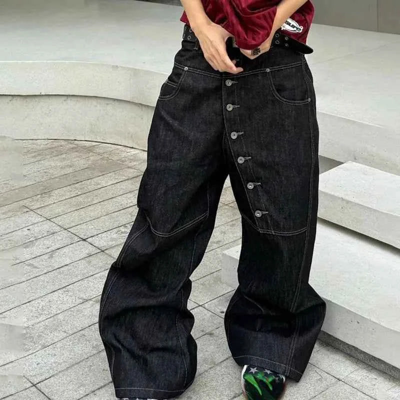 Korean Straight‑Leg Jeans for Men – Casual Everyday Denim