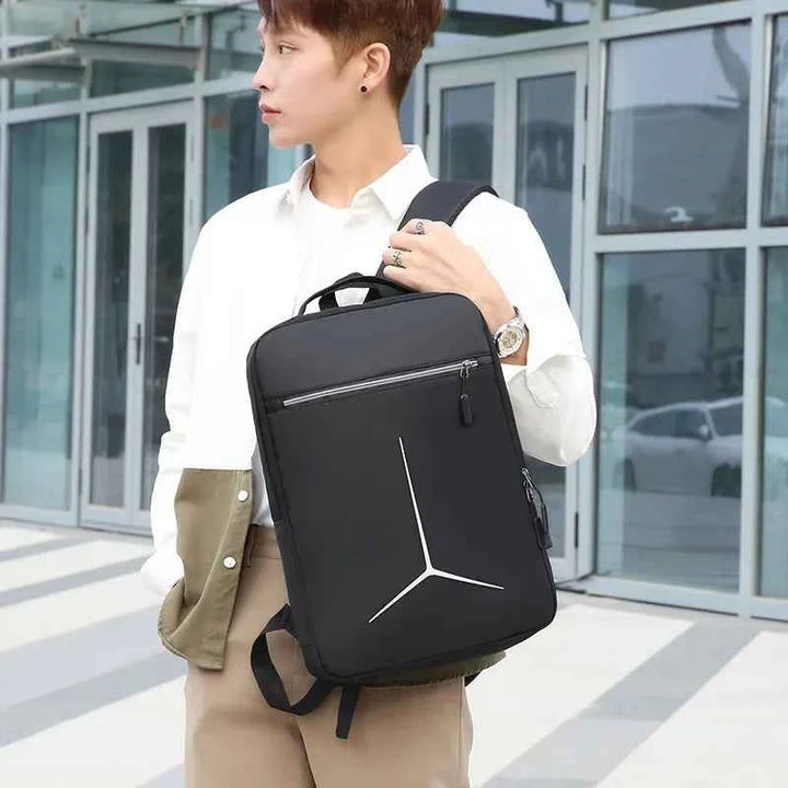 Anti‑Theft Laptop Backpack – Waterproof Hard Shell