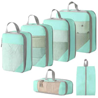 Compression Packing Cubes – Travel Organiser Set (3-5‑Piece)