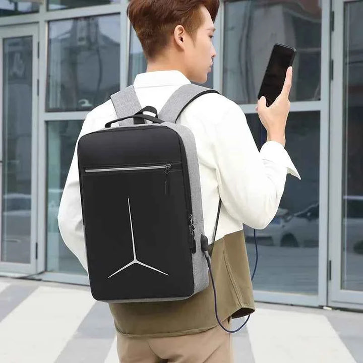 Anti‑Theft Laptop Backpack – Waterproof Hard Shell